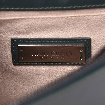 Jimmy Choo Smooth Calfskin Rebel Crossbody Bag Evergreen 6 of 9