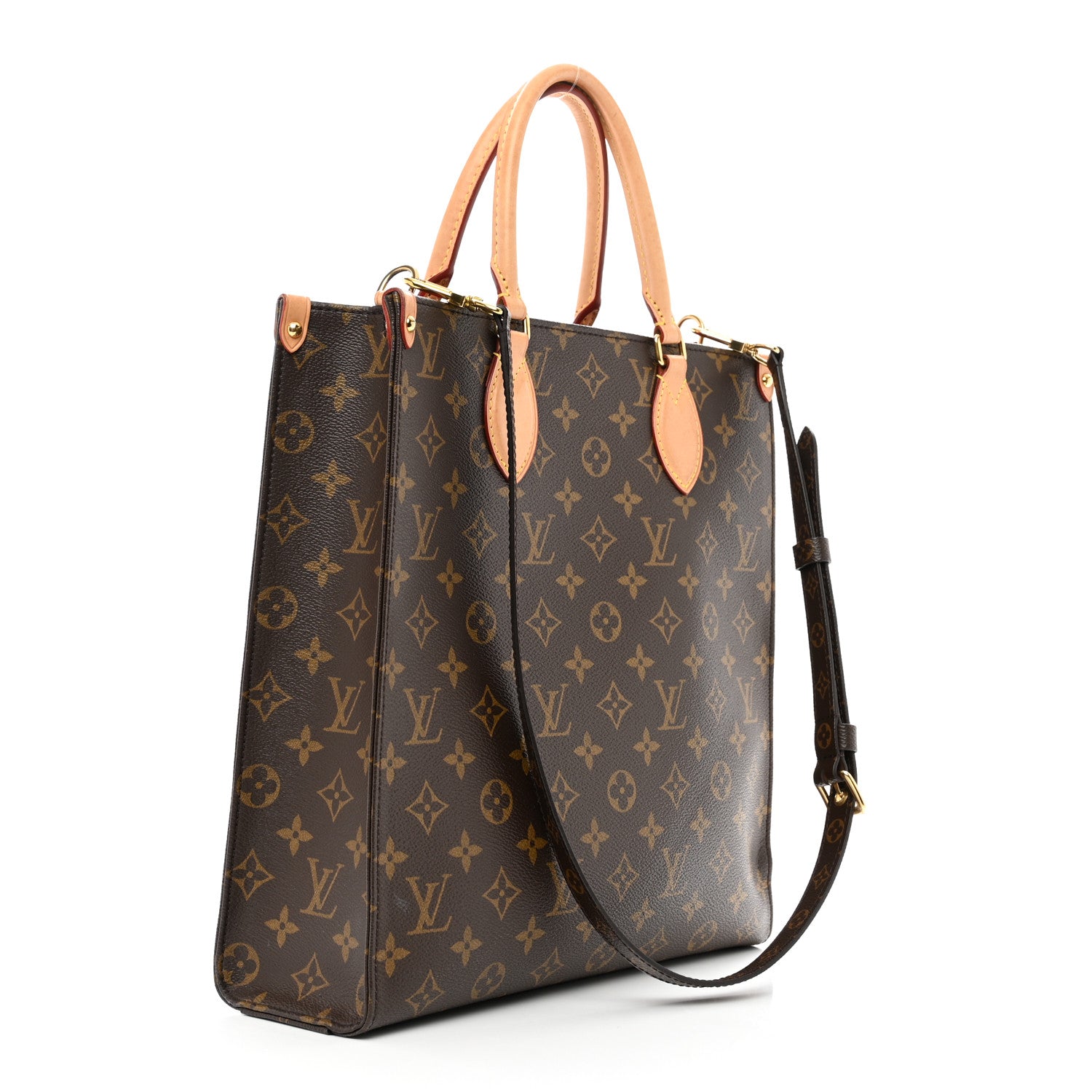 Louis Vuitton Monogram Sac Plat PM 3 of 10