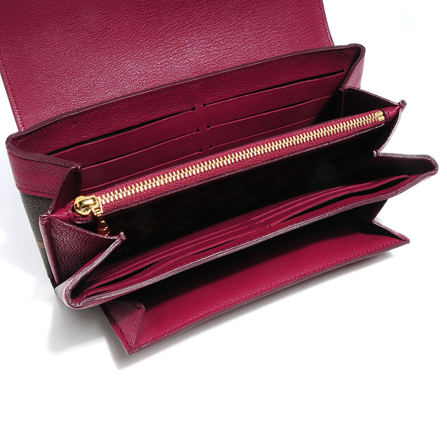Louis Vuitton Monogram Elysee Wallet Aurore 6 of 8