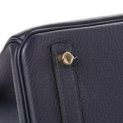 Hermes Togo Birkin 30 Bleu Nuit 7 of 35