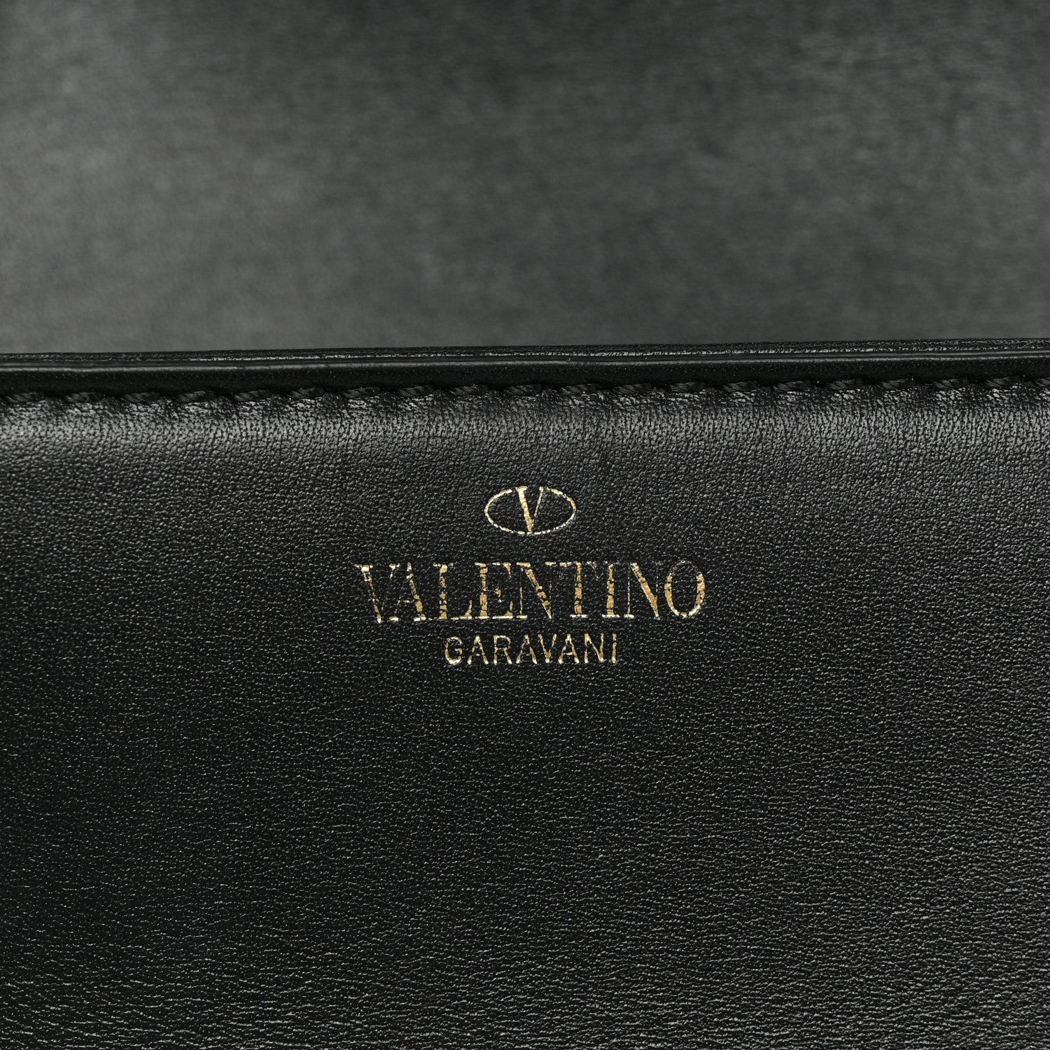 Valentino Garavani Calfskin Small Vlogo Chain Shoulder Bag Black 5 of 7
