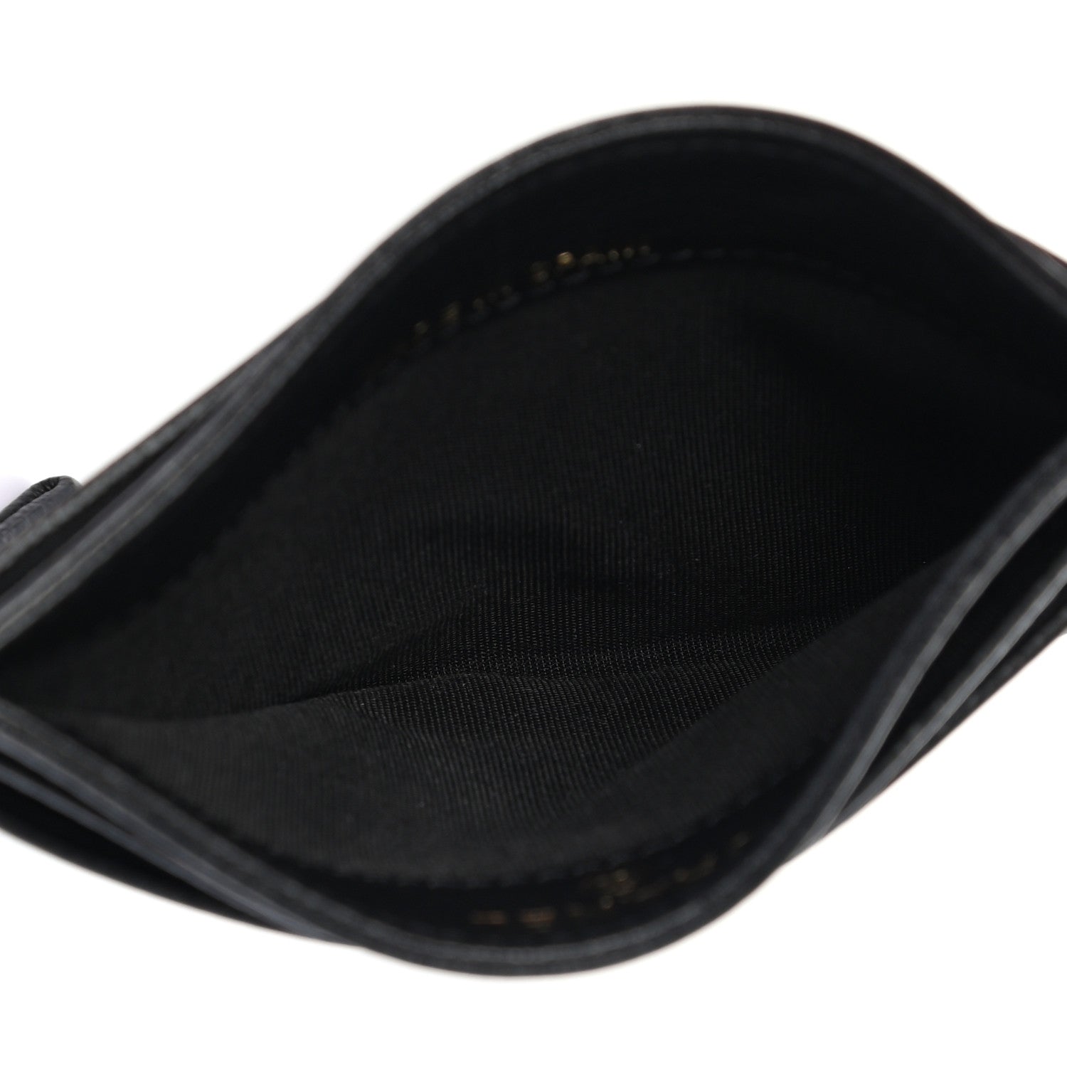 Chanel Calfskin CC Card Holder Black 5 of 8