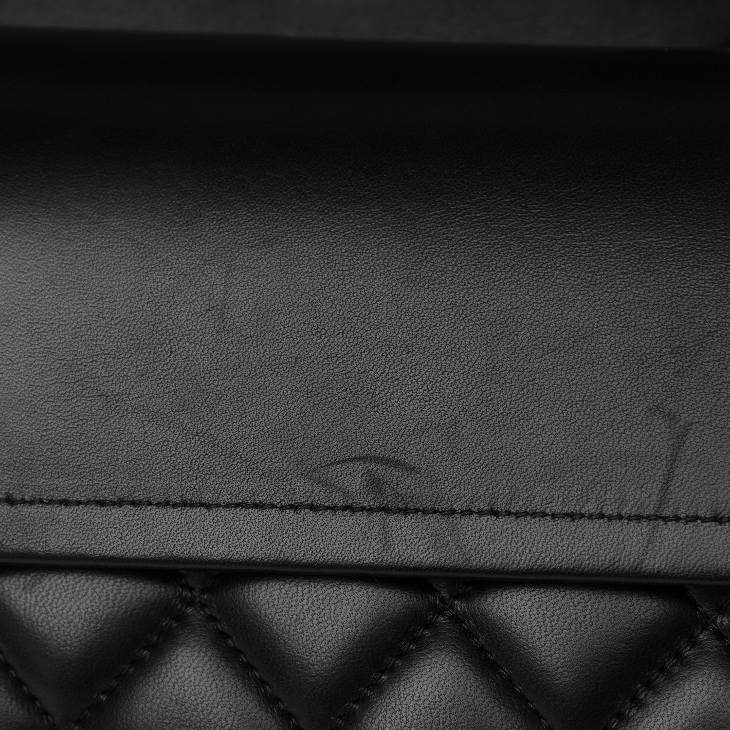 Chanel Lambskin Quilted Maxi Double Flap Black 11 of 12