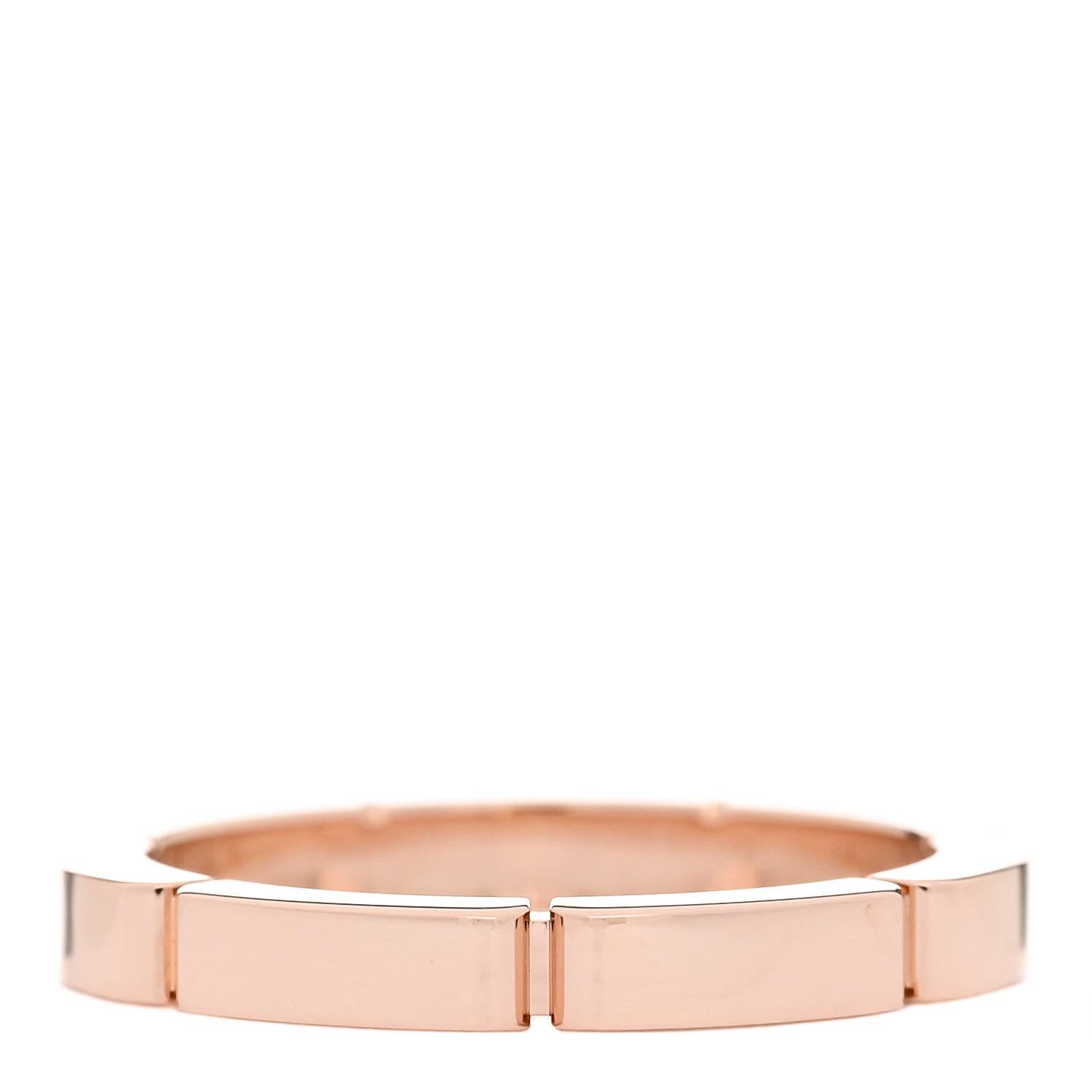 Cartier 18K Pink Gold 2.5mm Maillon Panthere Wedding Band Ring 51 5.75 3 of 4
