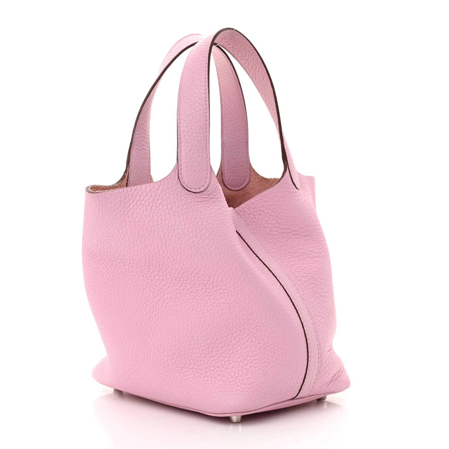 Hermes Taurillon Clemence Picotin Lock 18 PM Mauve Sylvestre 3 of 13