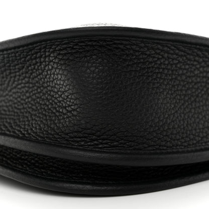 Hermes Taurillon Clemence Evelyne III PM Black 10 of 11