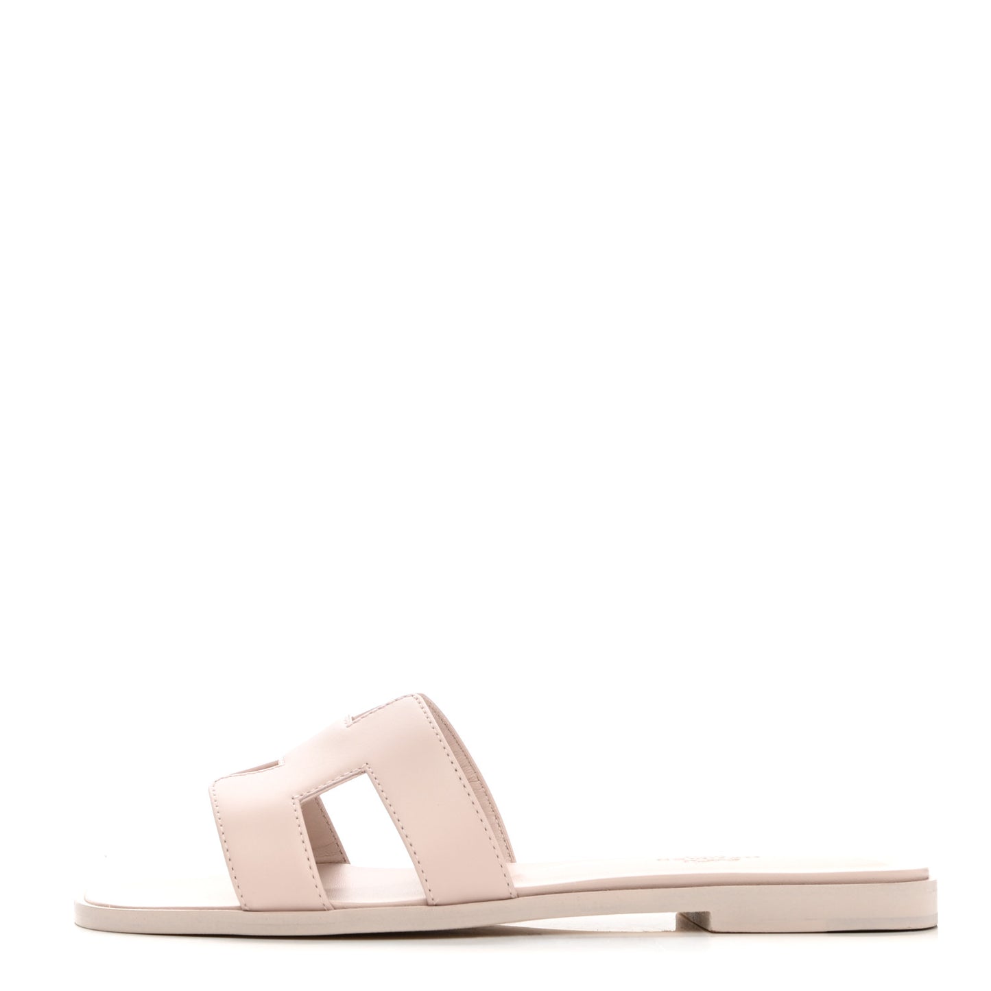 Box Calfskin Oran Sandals 37 Rose Pale