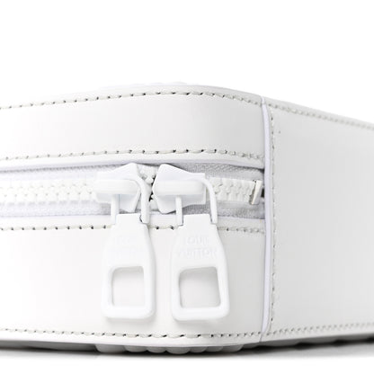 Louis Vuitton Calfskin LV Ornament Soft Trunk Optic White 8 of 9