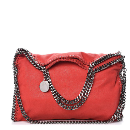 Stella McCartney Shaggy Deer Falabella Fold Over Tote Flame 1 of 10