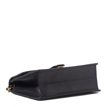 Chanel Lambskin Quilted Small Single Flap Bag Black 3 of 9