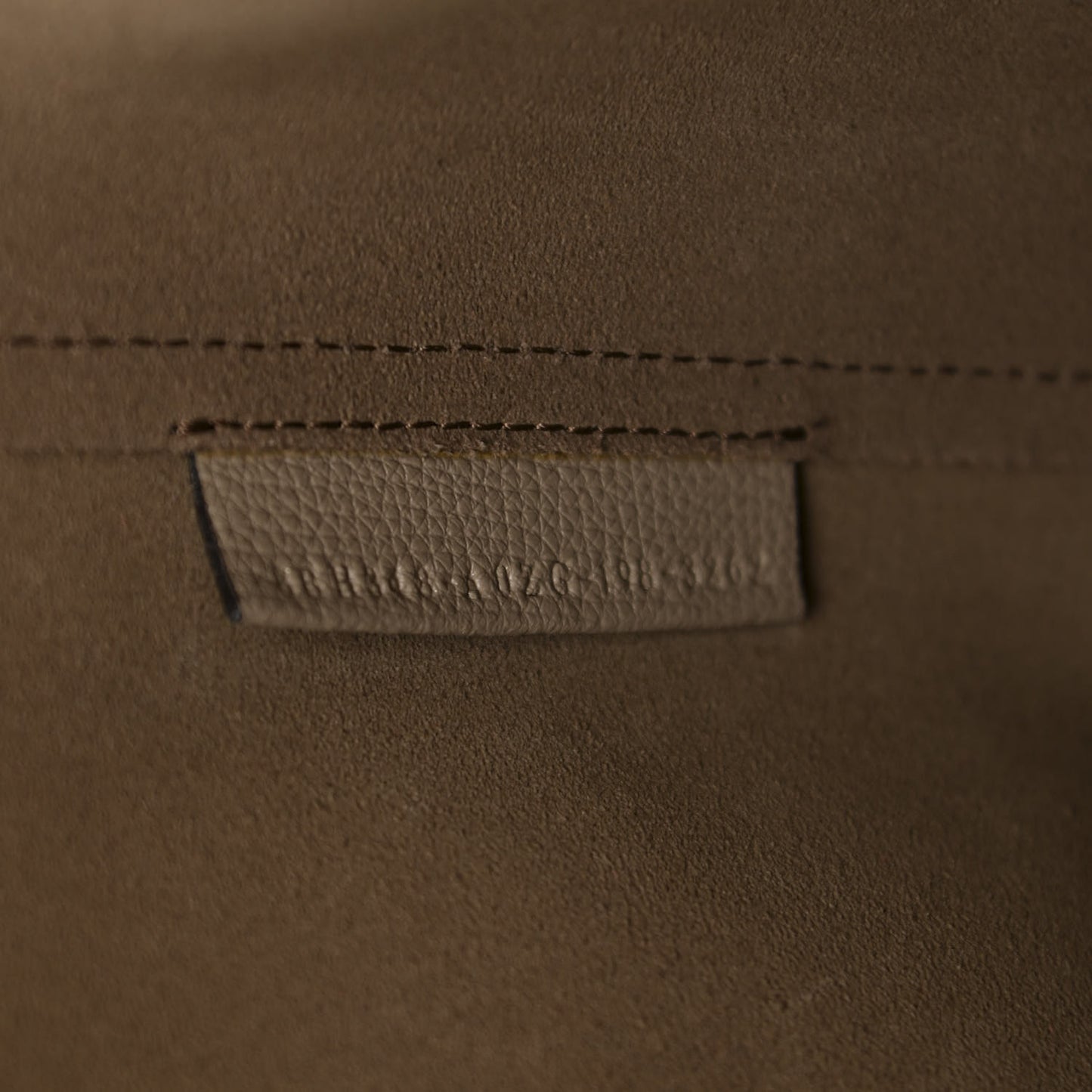 Vitello Vienna Enamel F is Fendi Shopping Tote Tortora Taupe