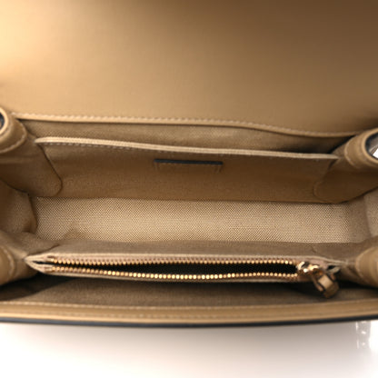 Gucci Monogram Small Gucci Go Shoulder Bag Beige 6 of 10