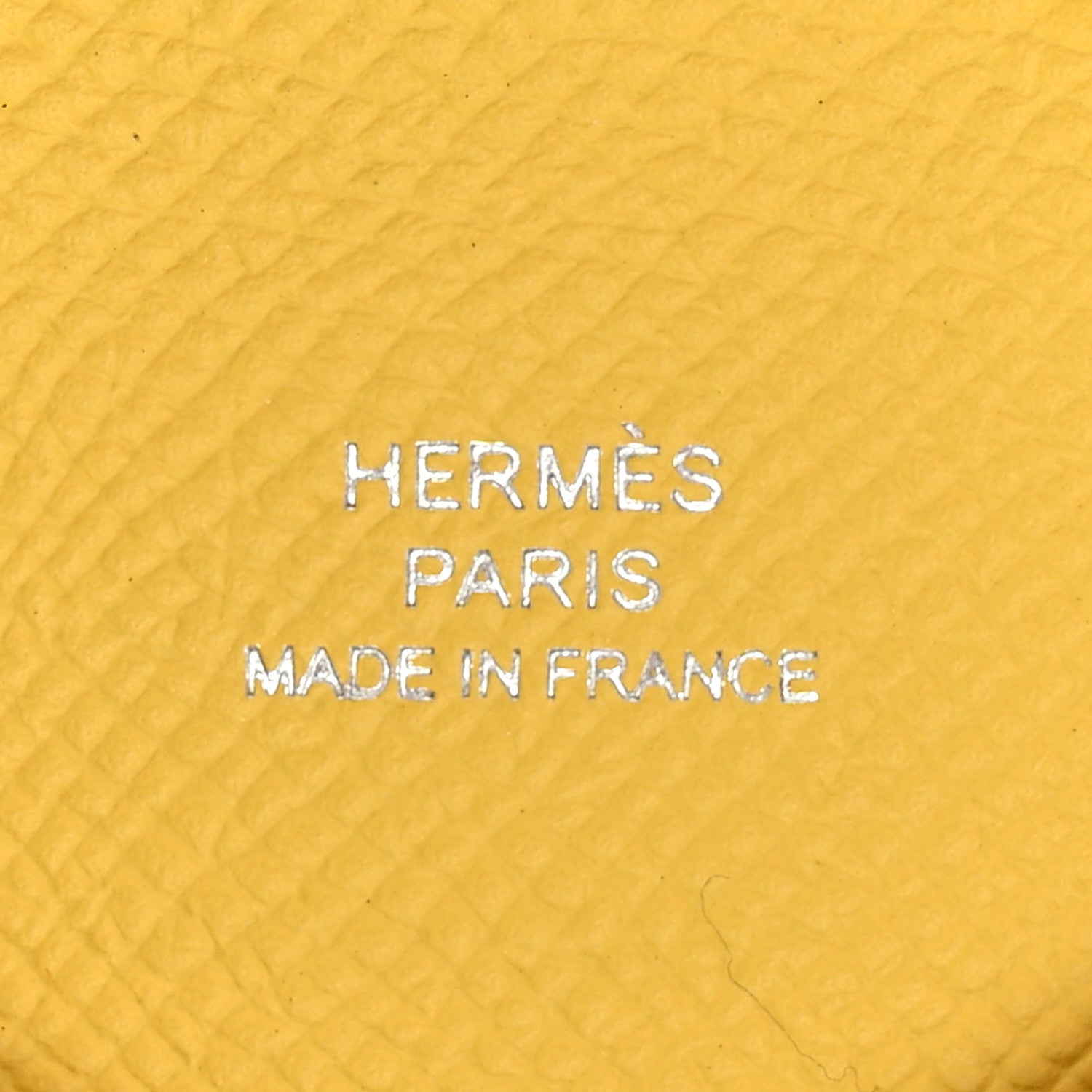 Hermes Epsom Calvi Card Case Lime 6 of 8
