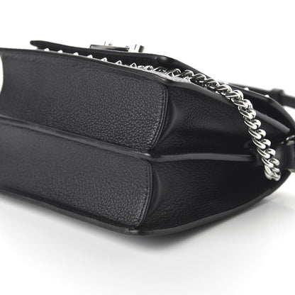 MCM Calfskin Studded Mini Patricia Crossbody Black 7 of 10