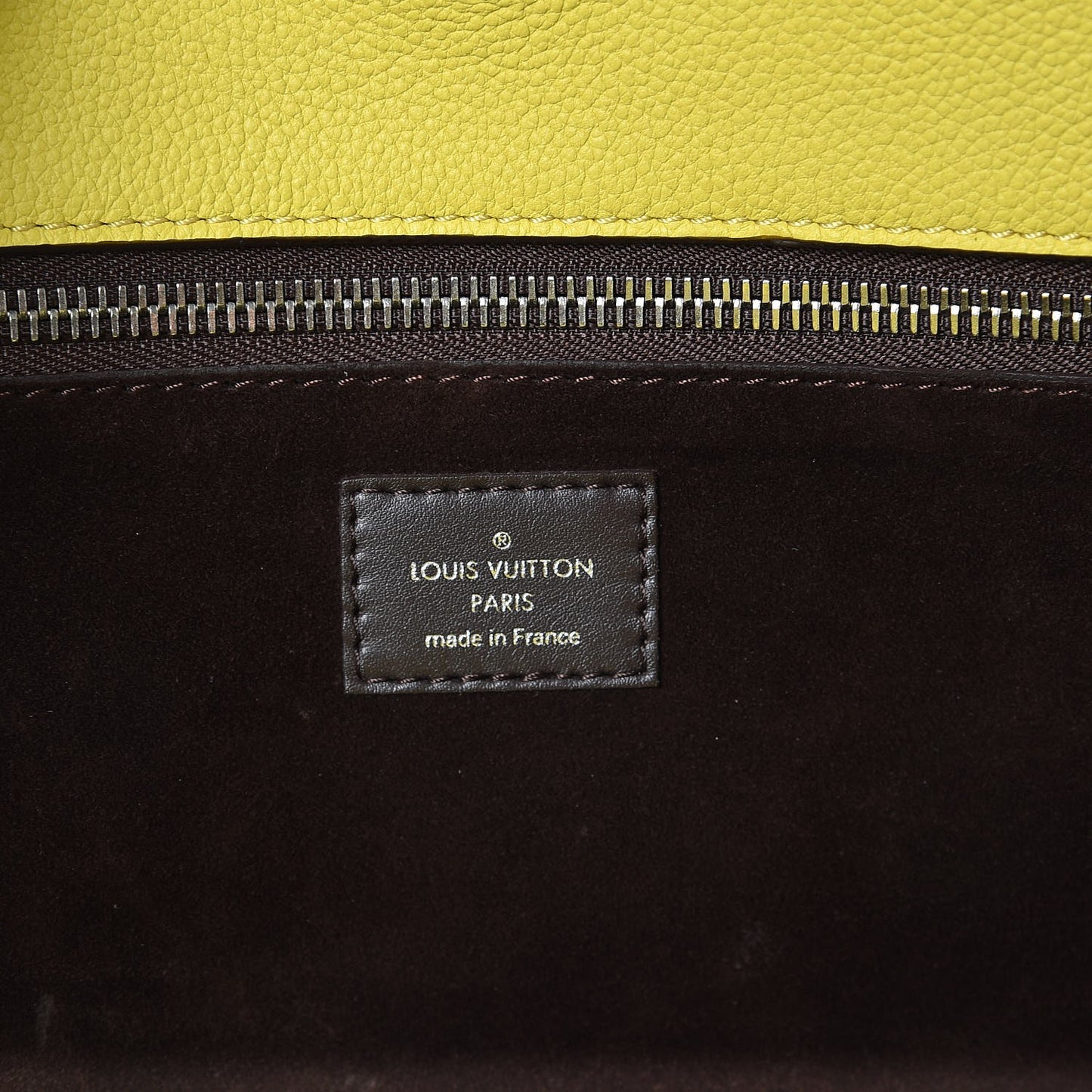 Veau Cachemire Tote W PM Pistache