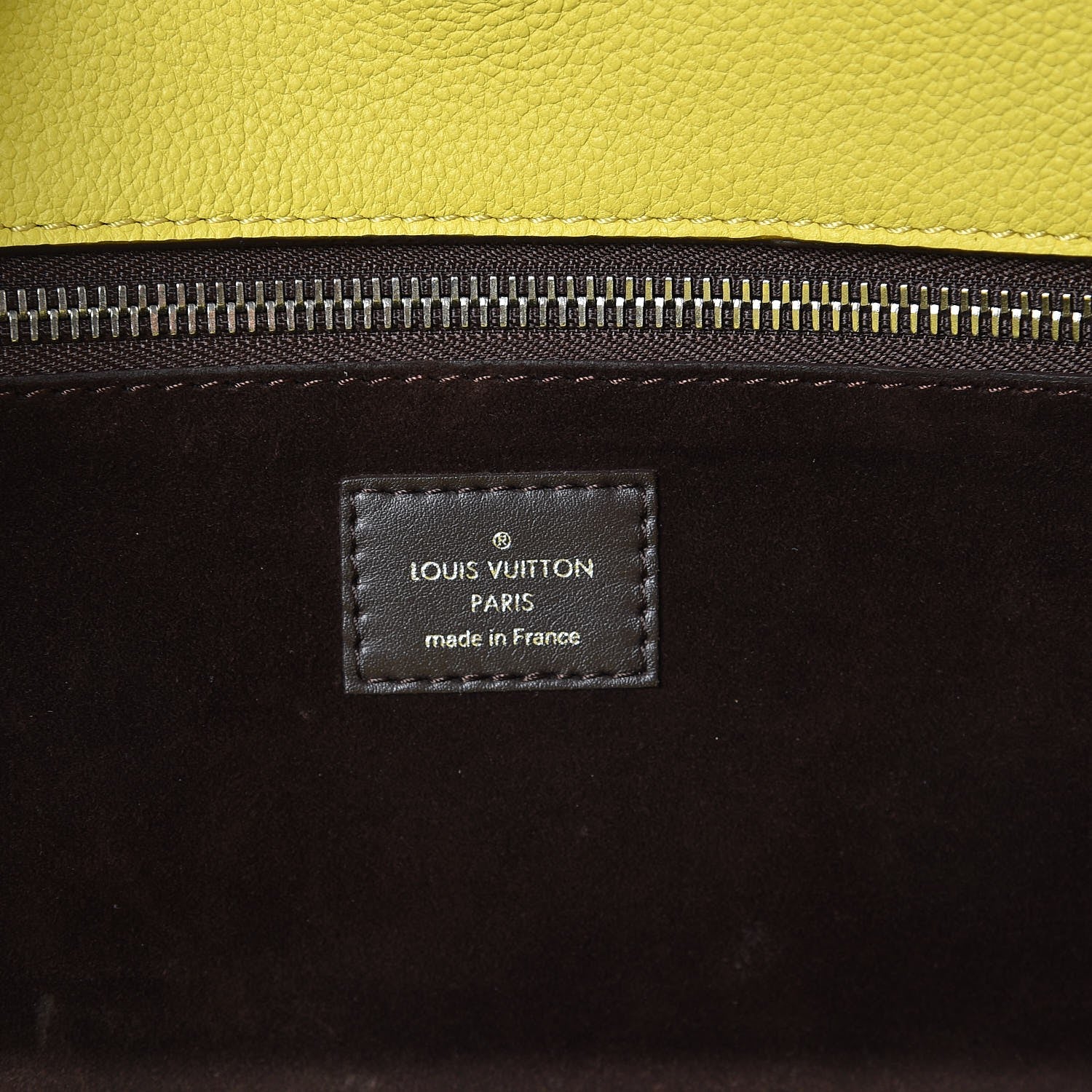 Louis Vuitton Veau Cachemire Tote W PM Pistache 6 of 12