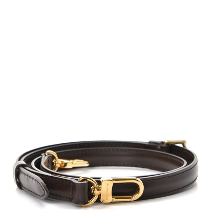 Louis Vuitton Calfskin 16mm Adjustable Shoulder Strap Brown 1 of 5