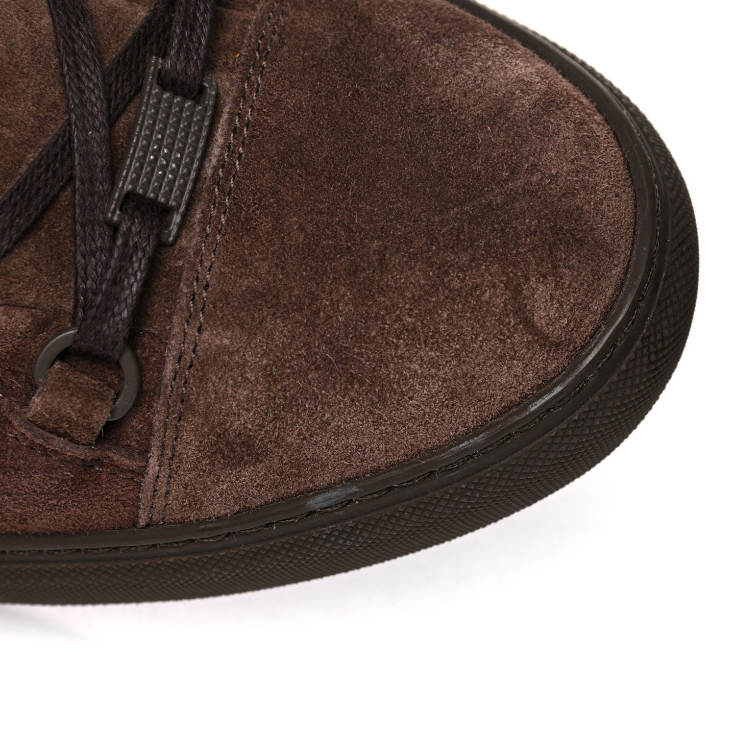 Balenciaga Suede Mens High Top Sneakers 44 Marron Chocolate 11 of 17