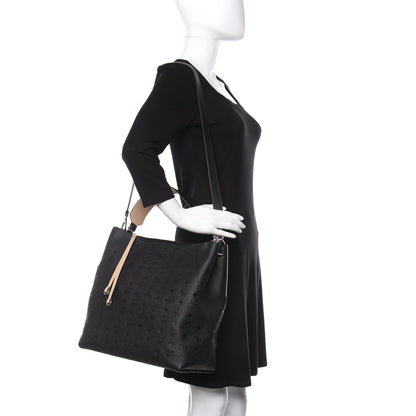 MCM Calfskin Ottomar Large Klara Hobo Black 2 of 10