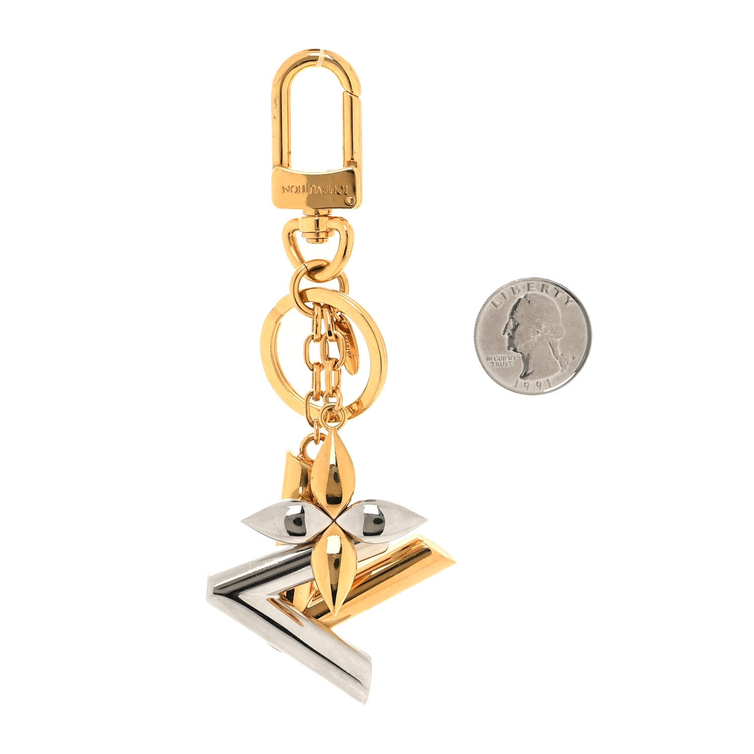Louis Vuitton Twist Bag Charm Key Holder 2 of 4