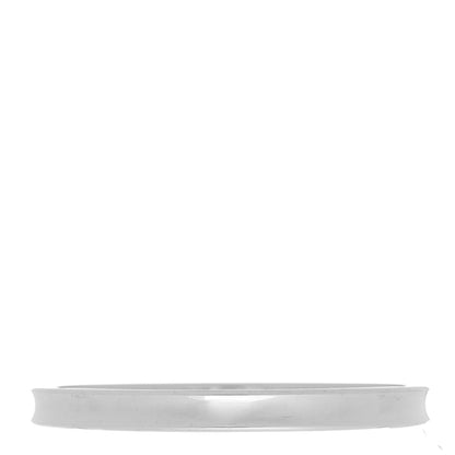 Tiffany Sterling Silver Narrow 1837 Bangle Bracelet 3 of 4