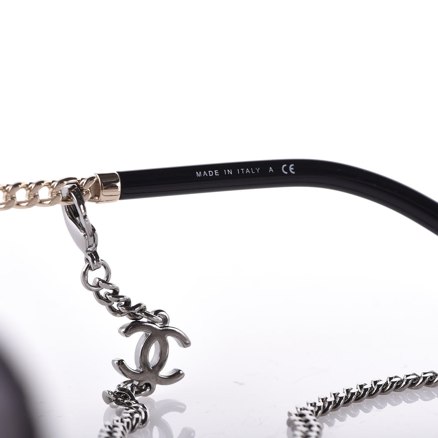 Chain Square Sunglasses 4244 Black