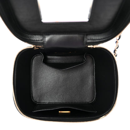 Chanel Caviar Quilted Small CC Vanity Case Black 5 of 10