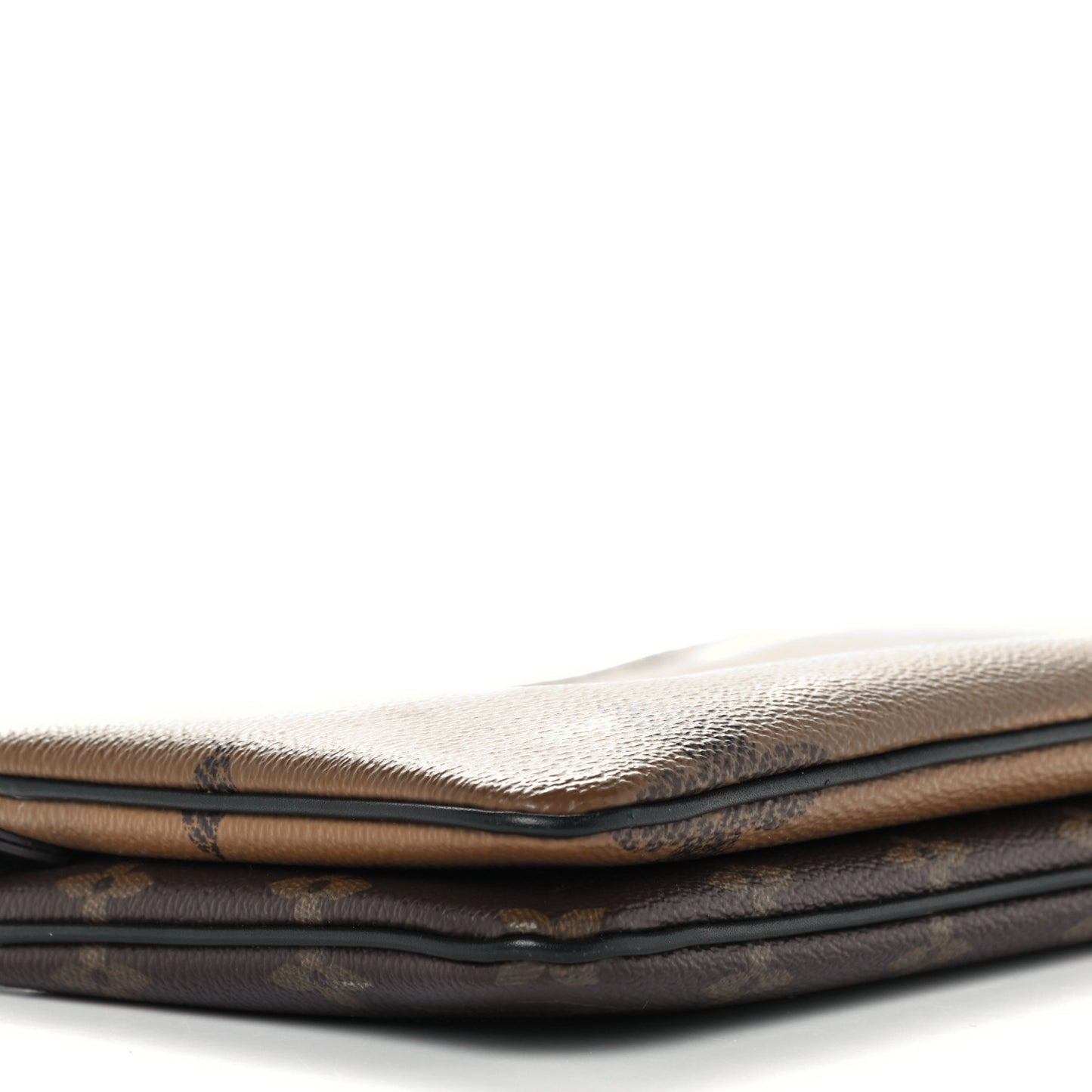 Reverse Monogram Giant Double Zip Pochette