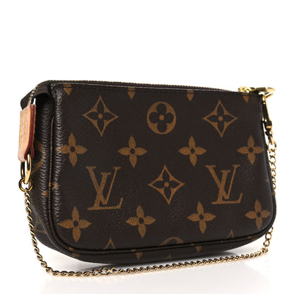 Louis Vuitton Monogram Mini Pochette Accessories 3 of 11