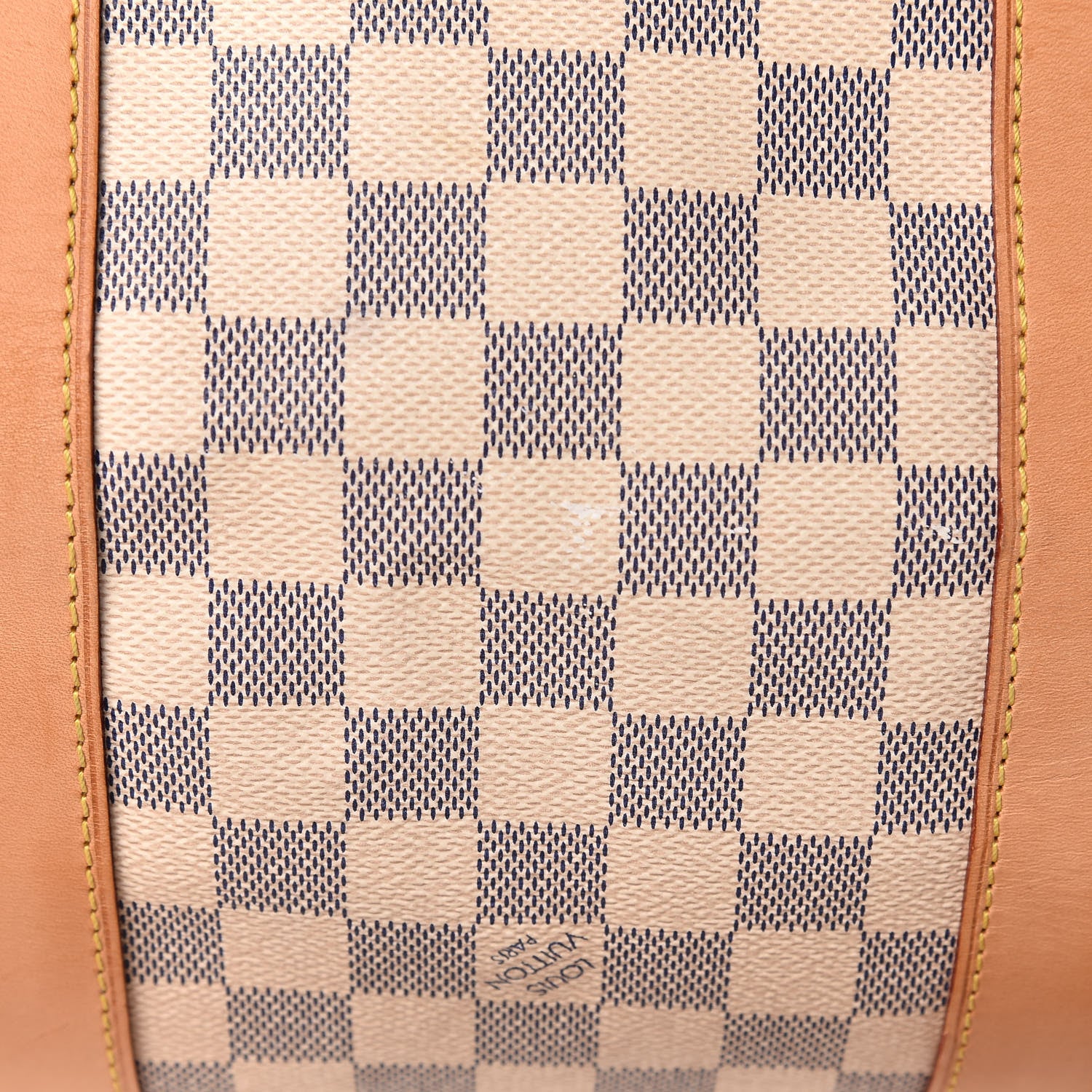 Louis Vuitton Damier Azur Keepall Bandouliere 55 20 of 22
