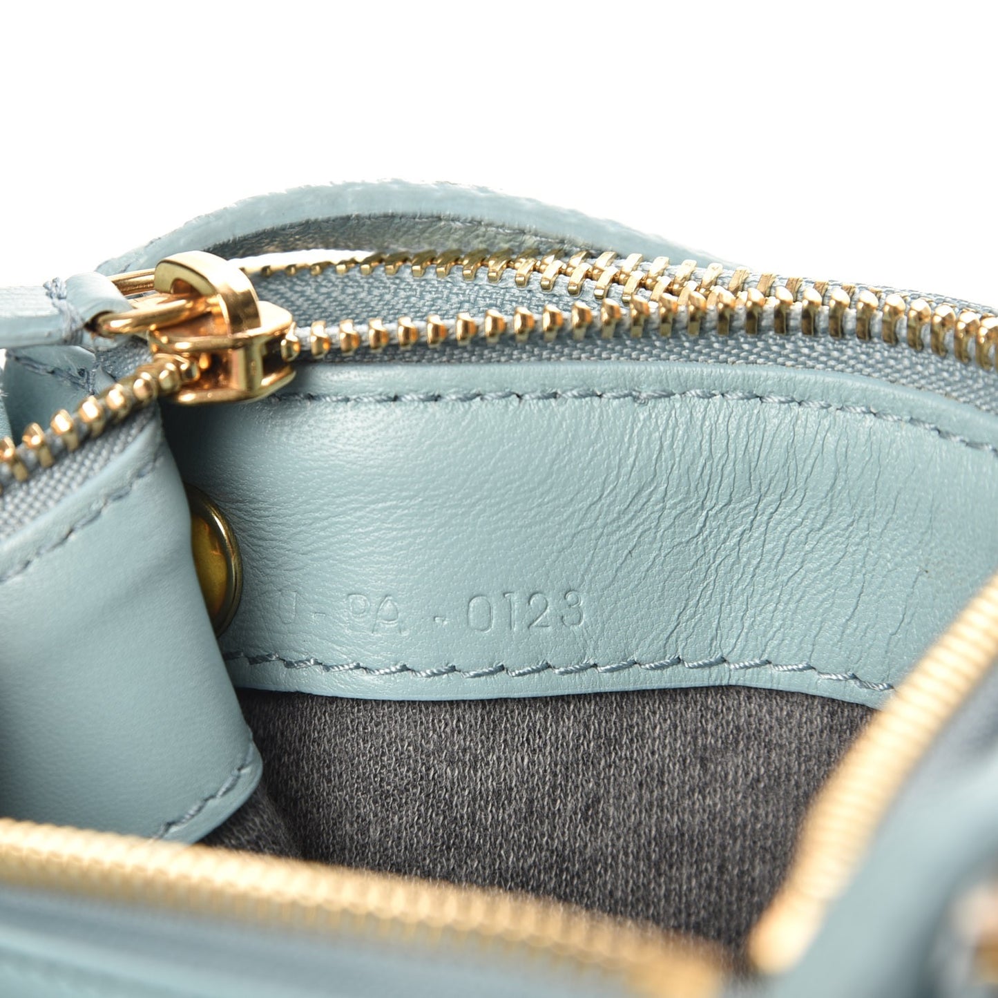 Smooth Lambskin Small Trio Crossbody Bag Jade