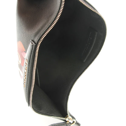 Givenchy Textured Coated Canvas Bambi Print Medium Cosmetic Pouch 5 of 7