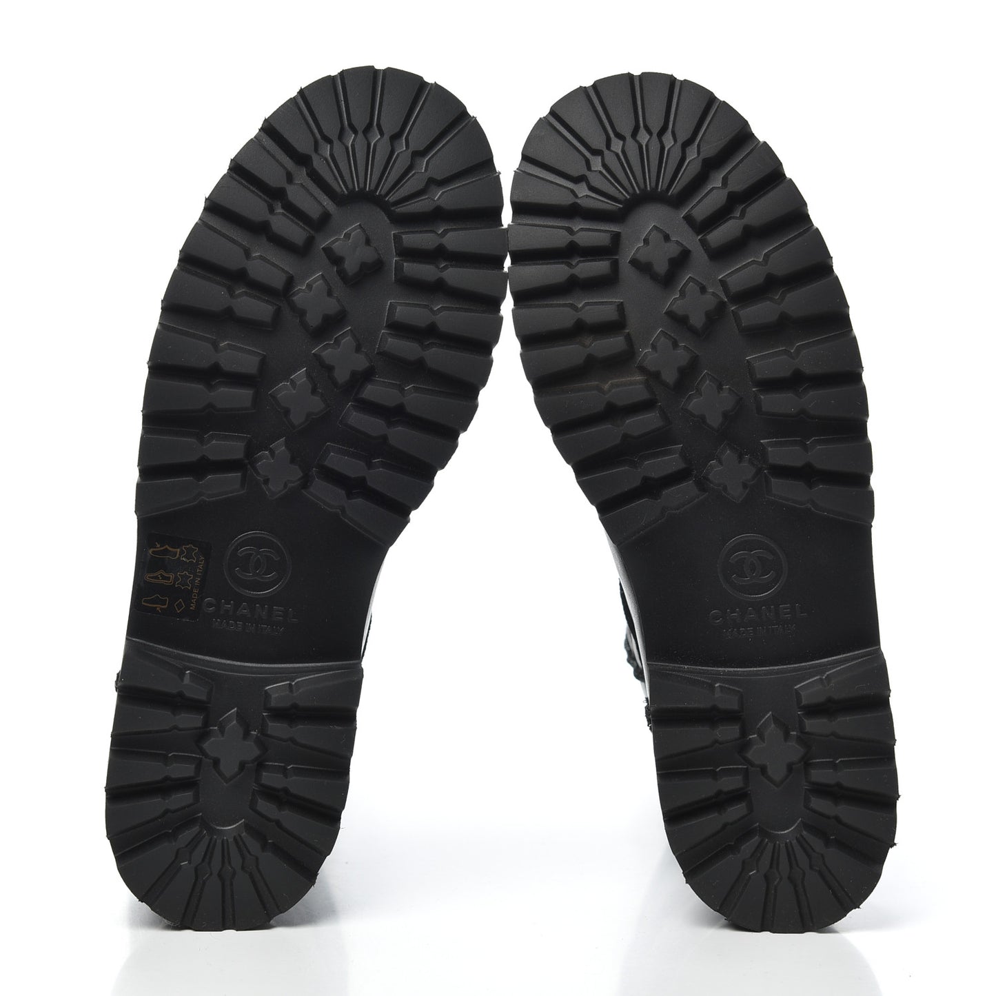 Calfskin Motorcycle Zipper Boots 37.5 Black Burgundy