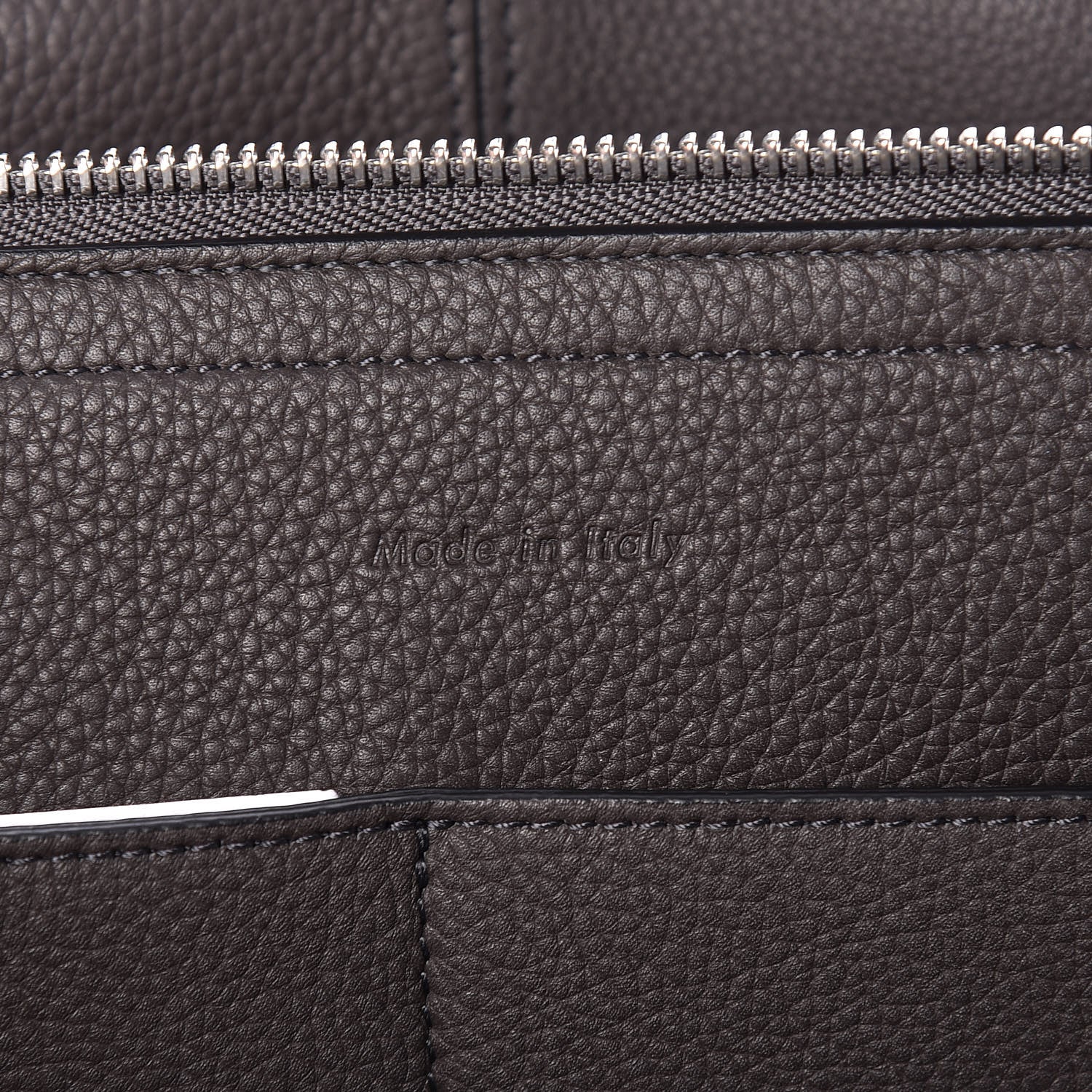 Celine Baby Grained Calfskin Small Tri-Fold Bag Anthracite 9 of 11