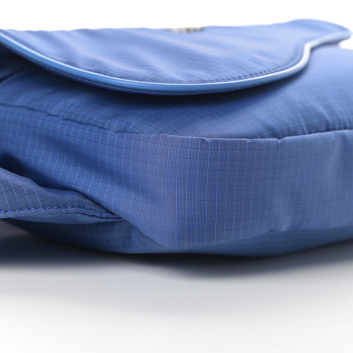 Nylon Saddle Belt Bag Blue