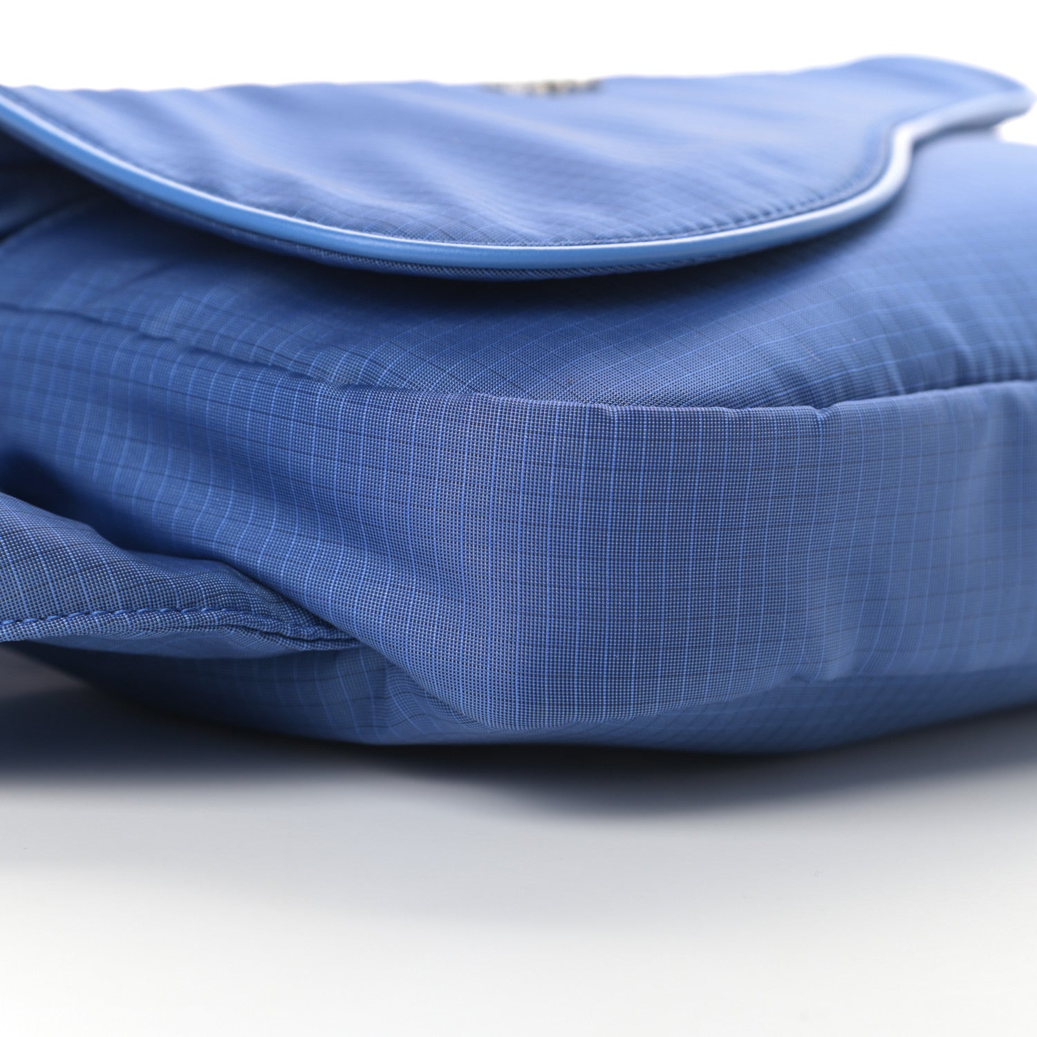 Christian Dior Nylon Saddle Belt Bag Blue 9 of 10