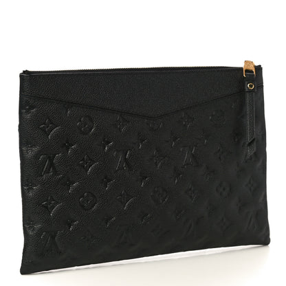 Louis Vuitton Empreinte Daily Pouch Black 3 of 9