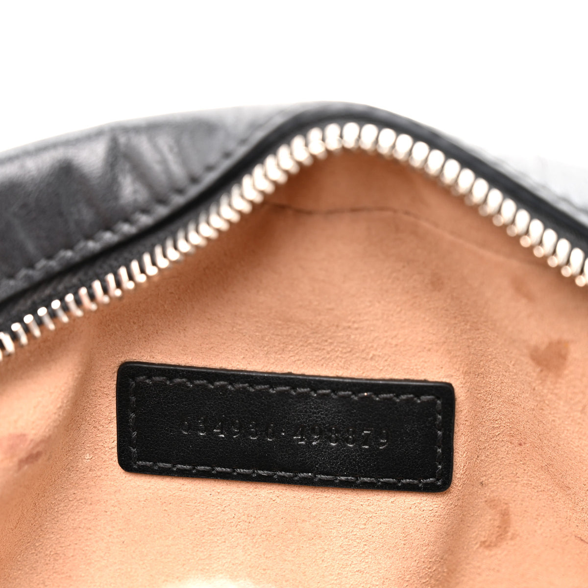 Calfskin Matelasse Aria Mini GG Marmont Chain Shoulder Bag Black