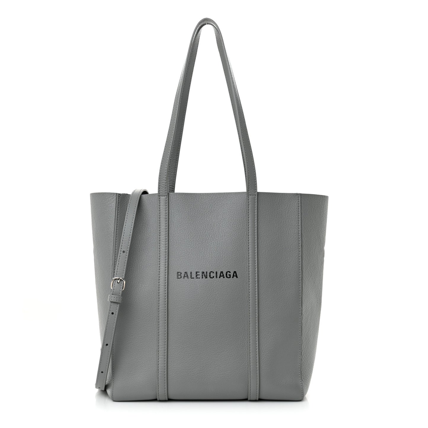 Calfskin XS Everyday Tote Balenciaga Grey Black