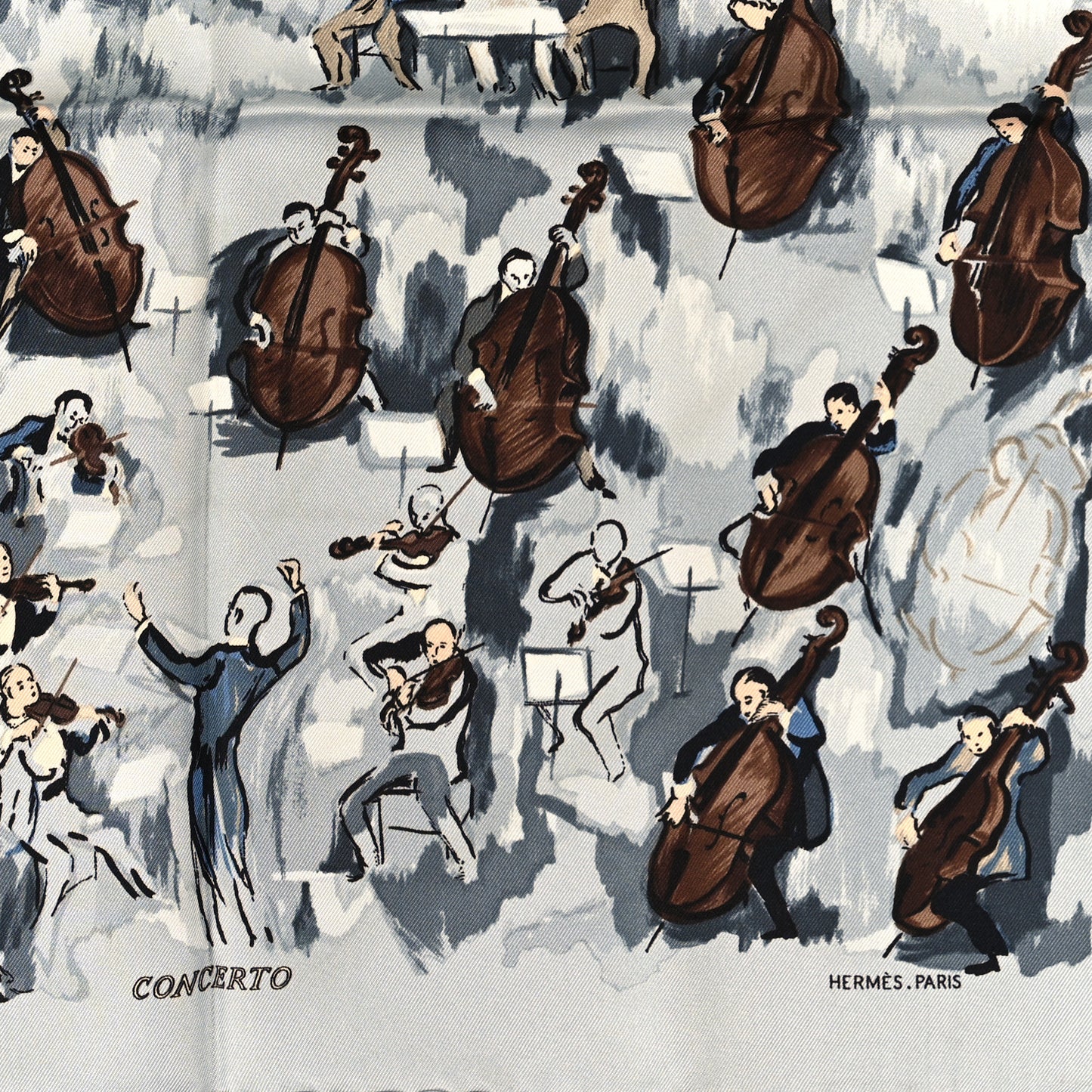 Silk Concerto Scarf 45