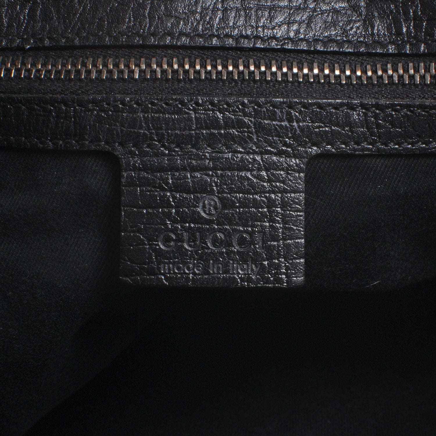 Gucci Monogram Large Horsebit Chain Hobo Black 6 of 7