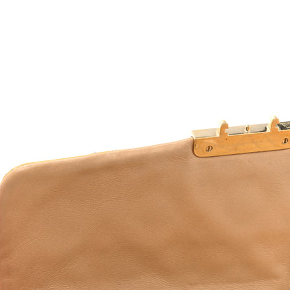 Christian Dior Patent Cannage Miss Dior Promenade Pouch Yellow 10 of 19