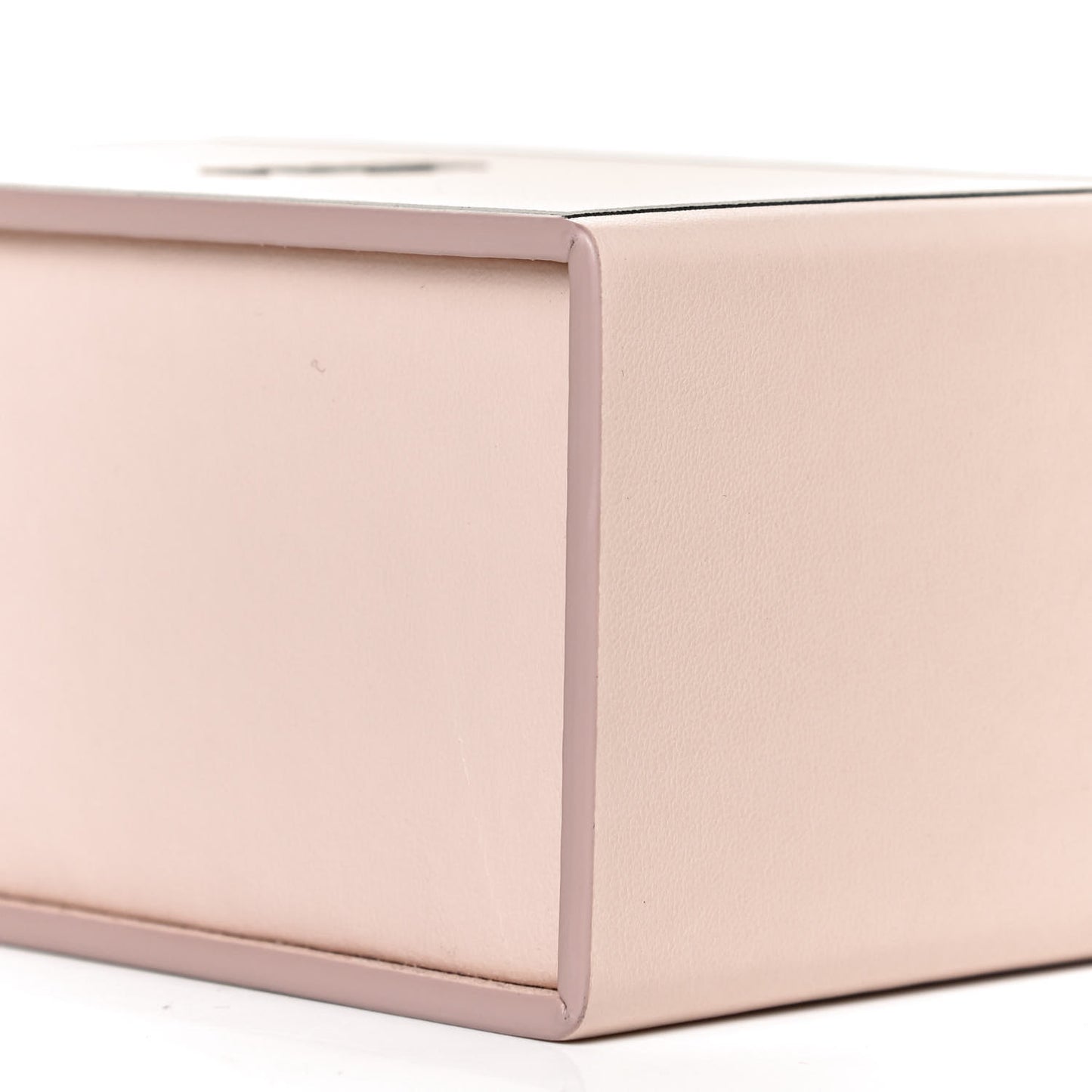 Vitello Fluffy Logo Vertical Box Rosa Quarzo Black