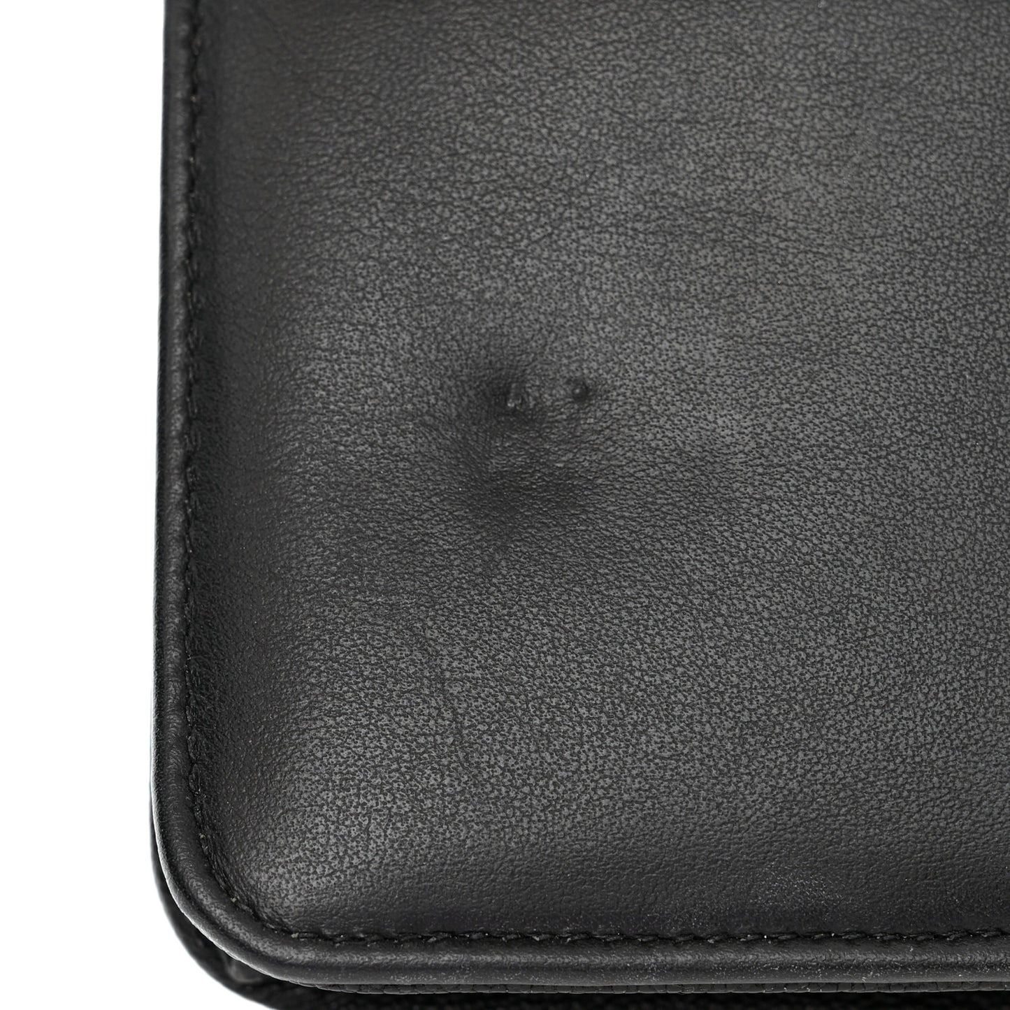 Caviar Quilted Boy Wallet On Chain WOC Black