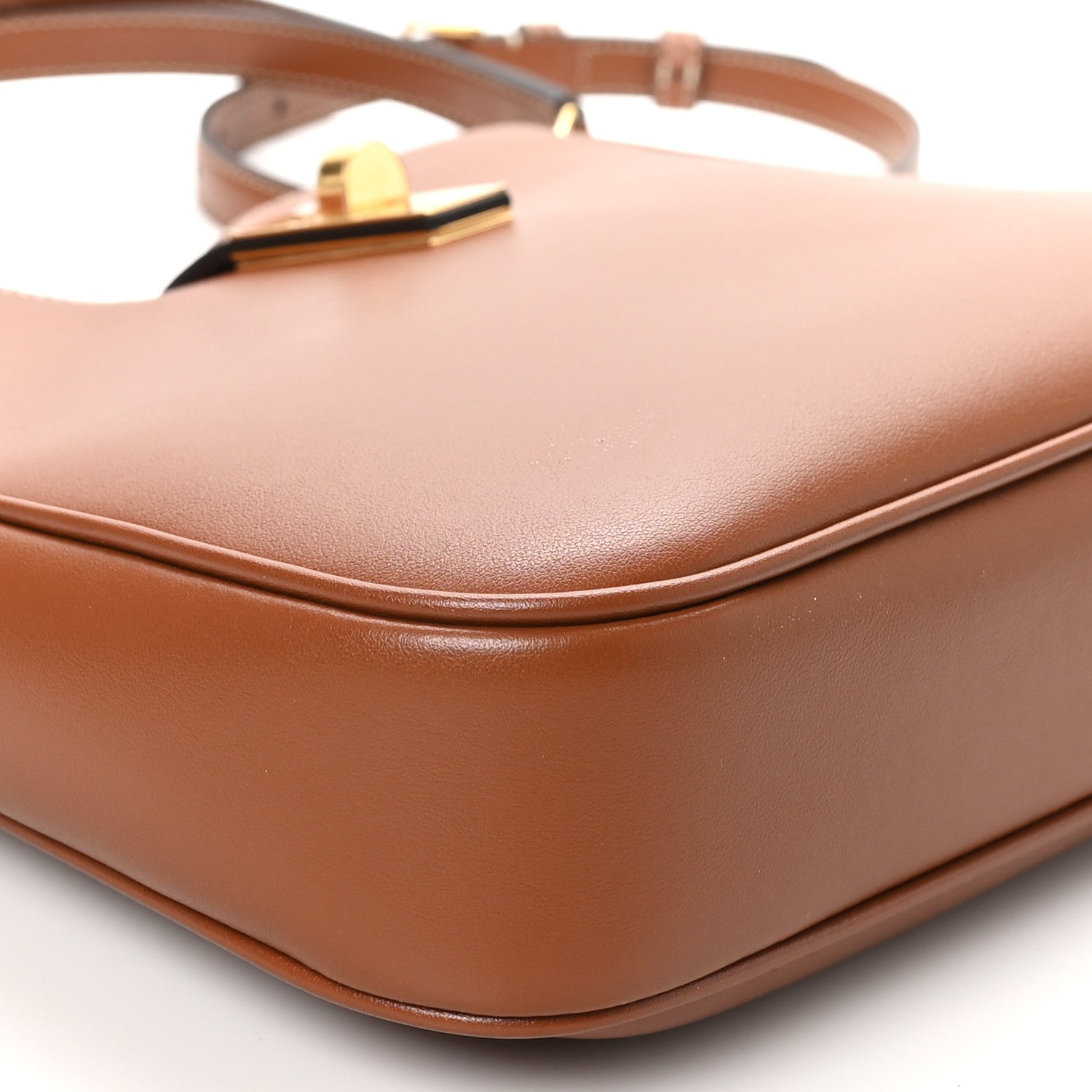 Celine Smooth Calfskin Small Camille 16 Soft Bag Tan 7 of 8