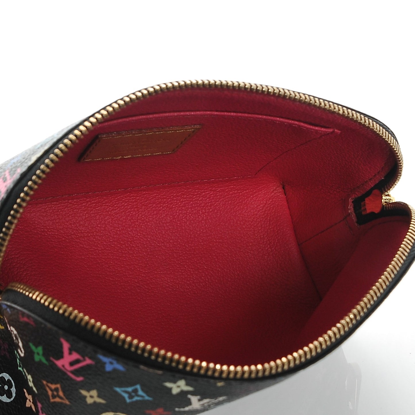 Monogram Multicolor Cosmetic Pouch Black Grenade
