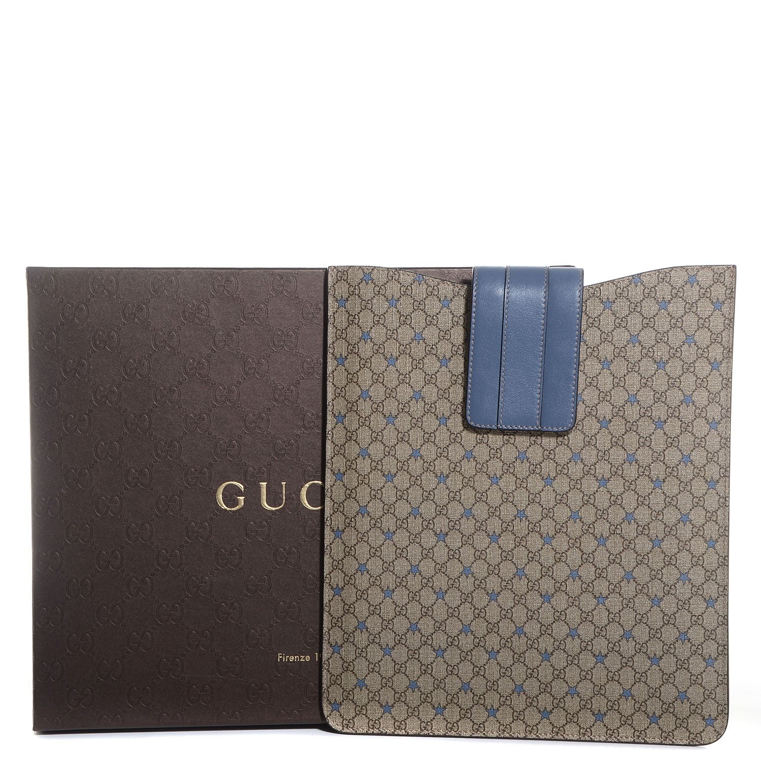 Gucci GG Supreme Monogram Stars iPad Case Blue 7 of 7
