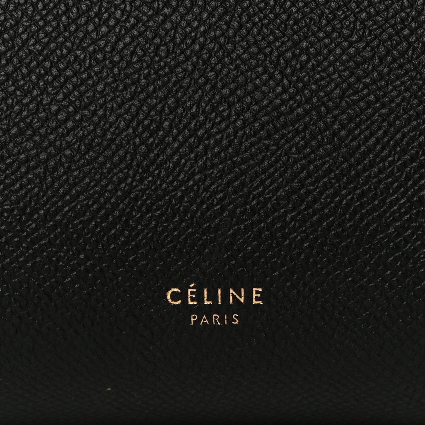 Grained Calfskin Micro Belt Bag Black
