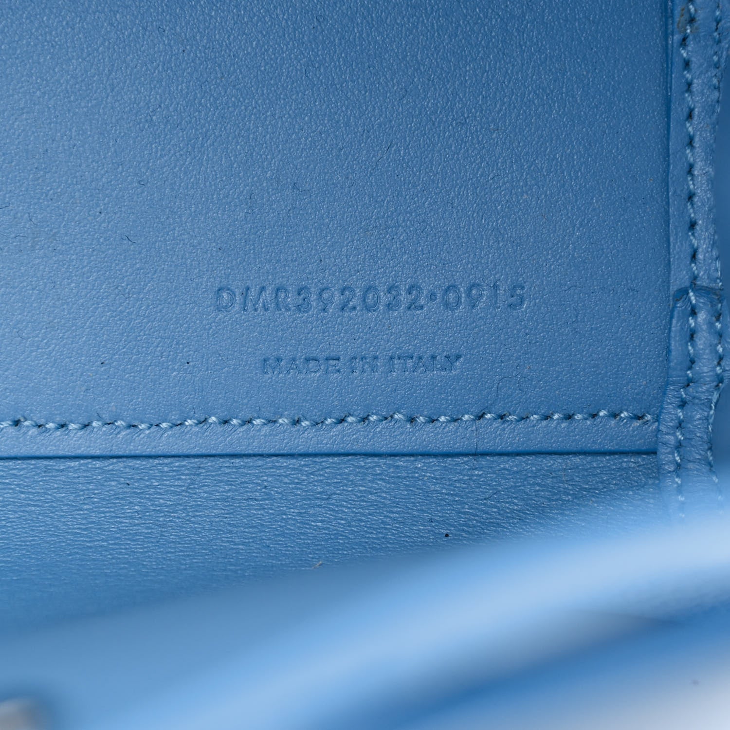 Saint Laurent Grained Calfskin Baby Sac De Jour Blue Clair 7 of 11