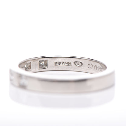 Bulgari Platinum Diamond MarryMe Wedding Band Ring 51 5.75 5 of 7